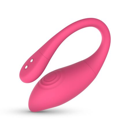 Розовое интерактивное виброяйцо Aria